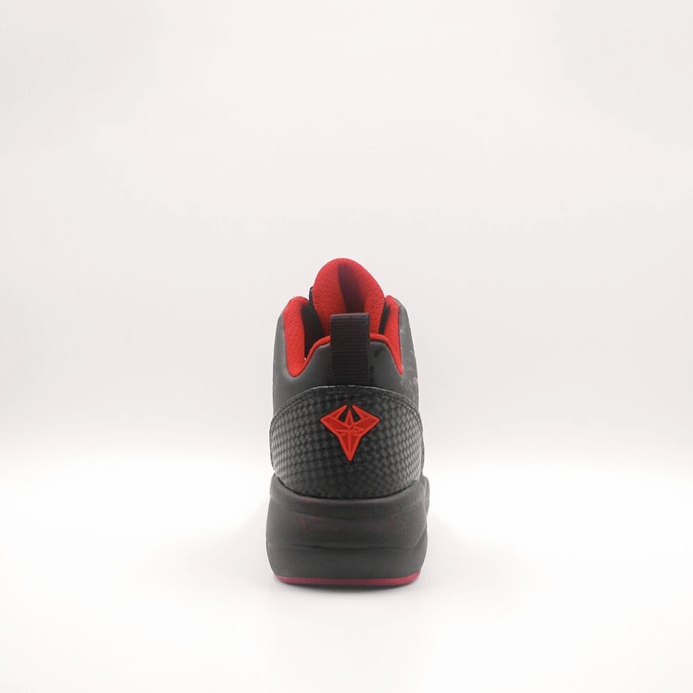 Degrad Basquetball Negro Rojo