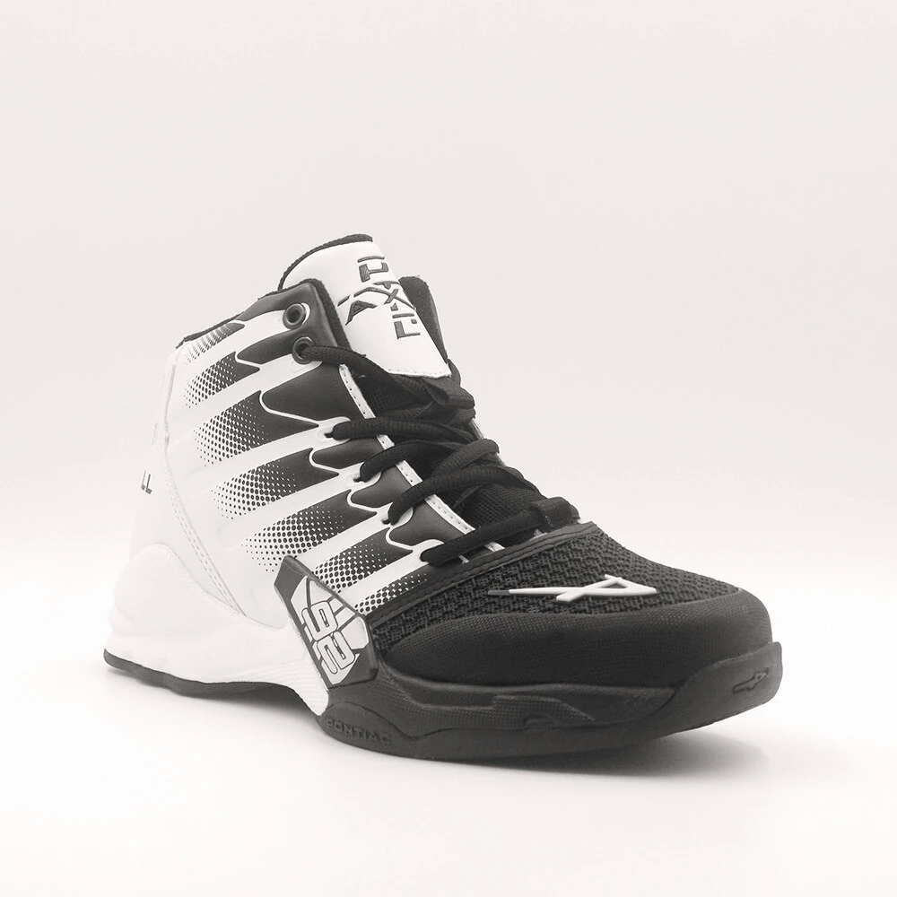 Line Degrad Basquetball Blanco Negro