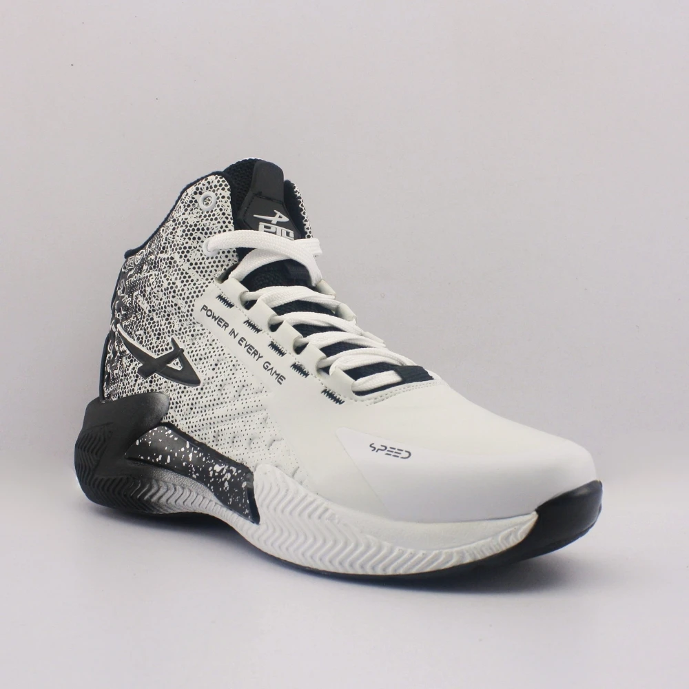 Power Game Basquetball Blanco Negro